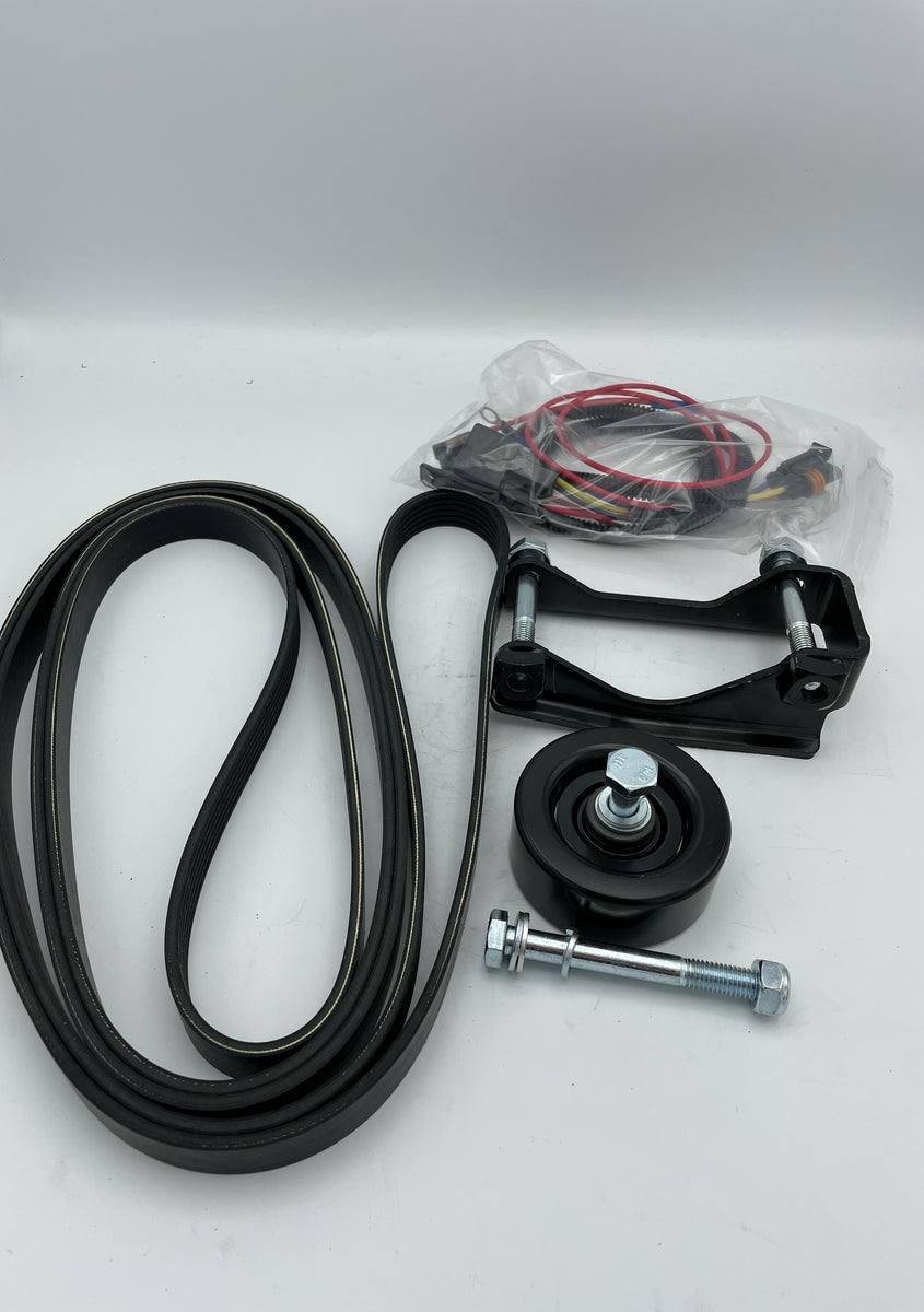 Duramax Dual Alternator Bracket DC Power Inc.